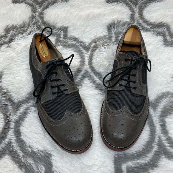 Hawkings McGill Other - Hawkings McGill Grey Wingtips Oxfords 10 M